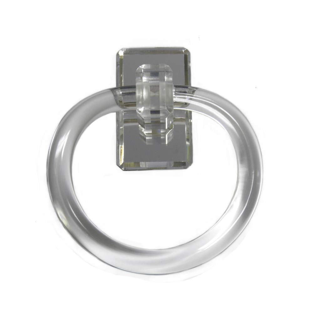 Mirart Self-Stick Acrylic Mirror Hand/Face Towel Ring