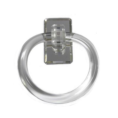 Mirart Self-Stick Acrylic Mirror Hand/Face Towel Ring