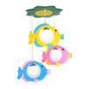 CraftThink Ceiling Lights Children Bedroom Light Chandelier, Colorful Fish Multi Light Pendant Ceiling Lamps for boy Kids Nursery Bedroom (3 Light) view 3