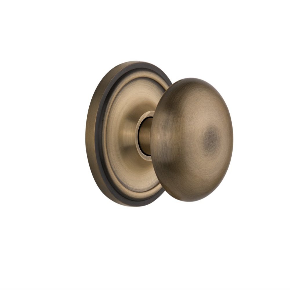Nostalgic Warehouse Classic Rosette with New York Round Door Knob
