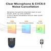 [2 Pack] Bluetooth Earpiece Wireless Handsfree Headset V5.0 24 Hrs Driving with Mic 60 Days Standby Bluetooth Headset for iPhone Android Samsung Driver view 4