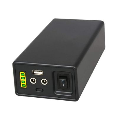 Talentcell 142.08Wh Portable Power Bank PB120B1, 38400mAh Multi Output Power Supply, Dual DC 12V and 5V USB Out for LED Strip, CCTV Camera, Mobile Devices
