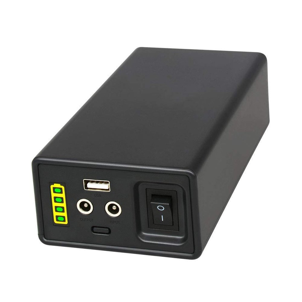 Talentcell 142.08Wh Portable Power Bank PB120B1, 38400mAh Multi Output Power Supply, Dual DC 12V and 5V USB Out for LED Strip, CCTV Camera, Mobile Devices