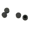 uxcell Round Plastic Blanking End Cap Tubing Tube Insert 19mm Dia 4 Pcs view 1