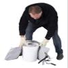 Powerblanket BH05PROG Xtreme 5-Gallon Bucket Heater Gray Alloy with Adjustable Digital Thermostatic Controller view 1