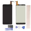 JayTong LCD Display & Replacement Touch Screen Digitizer Assembly with Free Tools for Alca-tel One Touch Idol X OT6040 6040 6040D 6040E OT-6040D Black view 1