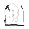 2.5mm Earpiece Headset W/Coiled Tube for Harris Police Radio XG25 XG75 P7300 for Motorola Kenwood view 1