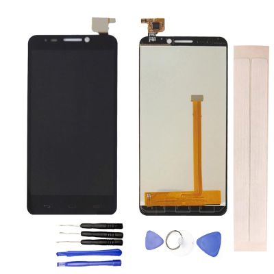 JayTong LCD Display & Replacement Touch Screen Digitizer Assembly with Free Tools for Alca-tel One Touch Idol 6030 6030A 6030D 6030X OT6030 Black
