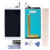 JayTong LCD Display & Replacement Touch Screen Digitizer Assembly with Free Tools for Alca-tel One Touch Idol 2S 6050 6050Y OT6050 White view 1