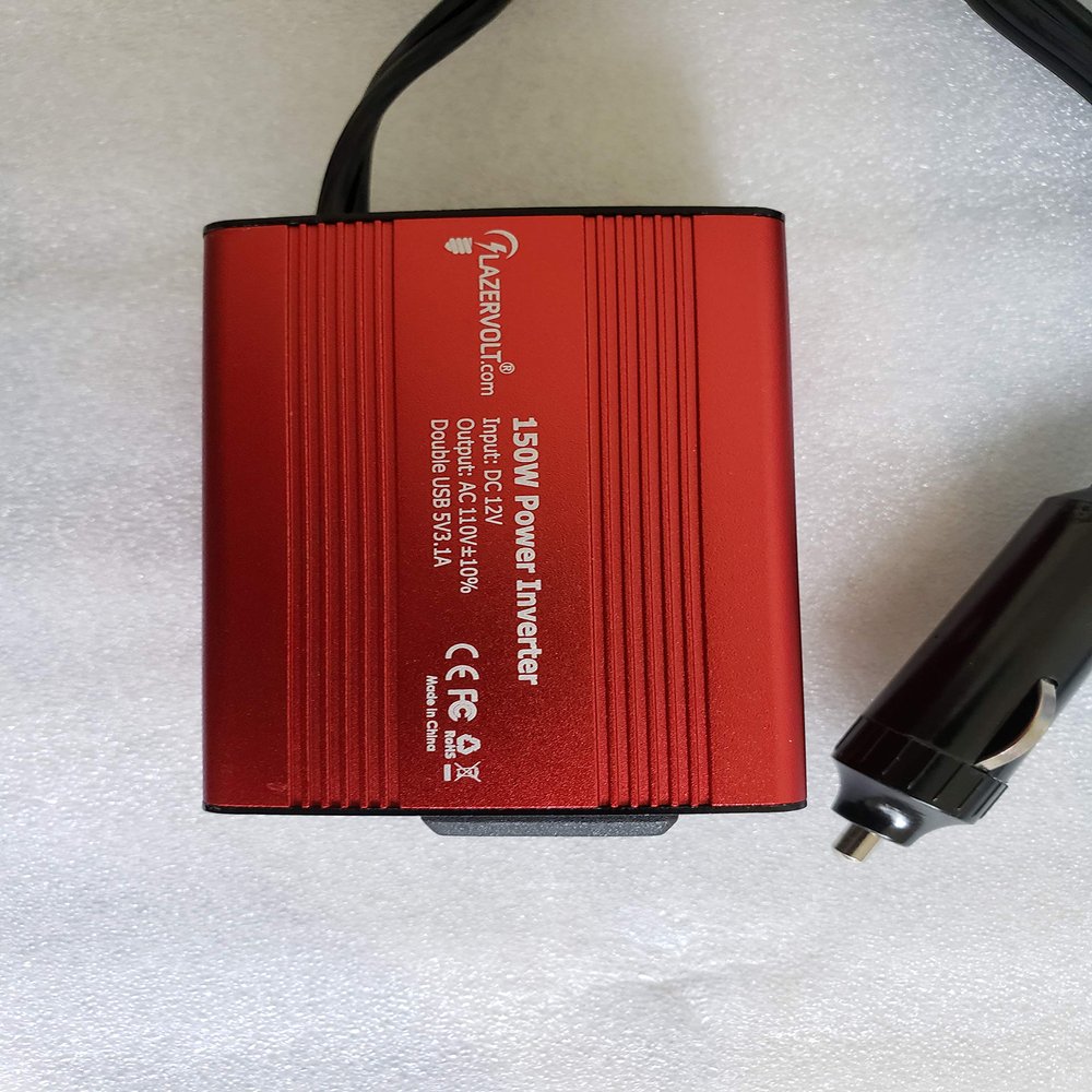 150W Car Power Inverter DC 12V to 110V