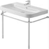 Duravit 0030771000 Metal console Happy D. 2 for washb. 231880, heigh adj.chrome, Medium, Chrome view 1