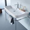 Duravit 0030771000 Metal console Happy D. 2 for washb. 231880, heigh adj.chrome, Medium, Chrome view 2
