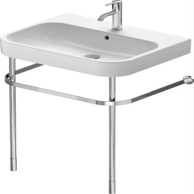 Metal console Happy D. 2 for washb. 231865 heigh adj.chrome