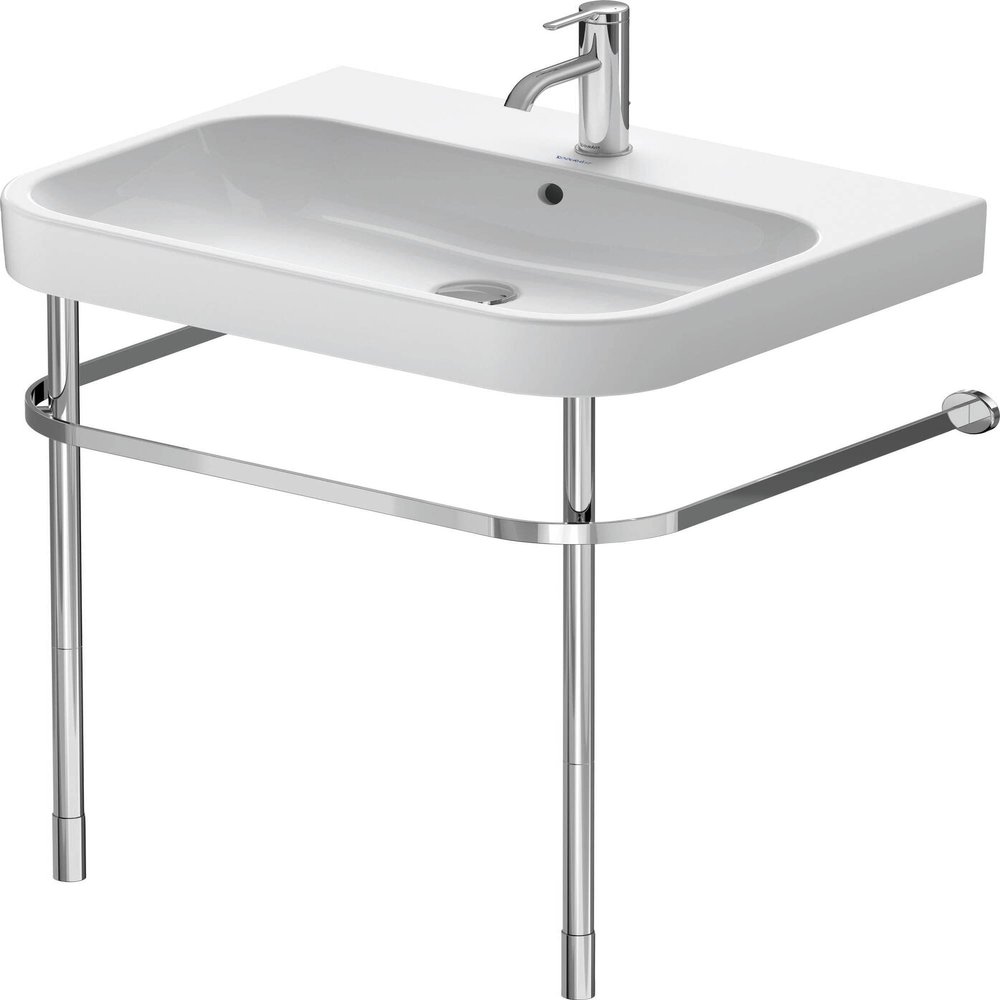 Metal console Happy D. 2 for washb. 231865 heigh adj.chrome