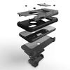 ZIZO Bolt Series for iPhone XR Case with Screen Protector Kickstand Holster Lanyard - Gun Metal Gray view 3