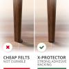 Felt Furniture Pads X-PROTECTOR 181 PCS Premium Furniture Pads - Felt Pads Furniture Feet Best Wood Floor Protectors - Protect Your Hardwood & Laminate Flooring! view 3