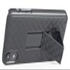 Nakedcellphone Holster Combo for iPhone XR Phone Case with Belt Clip, Black view 3