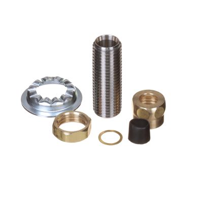 Fisher 70645 Stainless Steel 1/2" Male close Nipple
