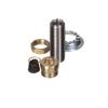 Fisher 70645 Stainless Steel 1/2" Male close Nipple view 2