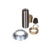 Fisher 70645 Stainless Steel 1/2" Male close Nipple view 4
