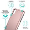 Pelican Adventurer Phone Case for iPhone Xs and iPhone X (Metallic Rose Gold/Gray) view 2