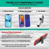 WallSkiN 2 Pack Replacement Belt Clip Holster for Apple iPhone 8 Plus, 7 Plus, 6S Plus, 6 Plus OtterBox Defender Series Case | Clip for Belt Holder (Case Not Included) view 2