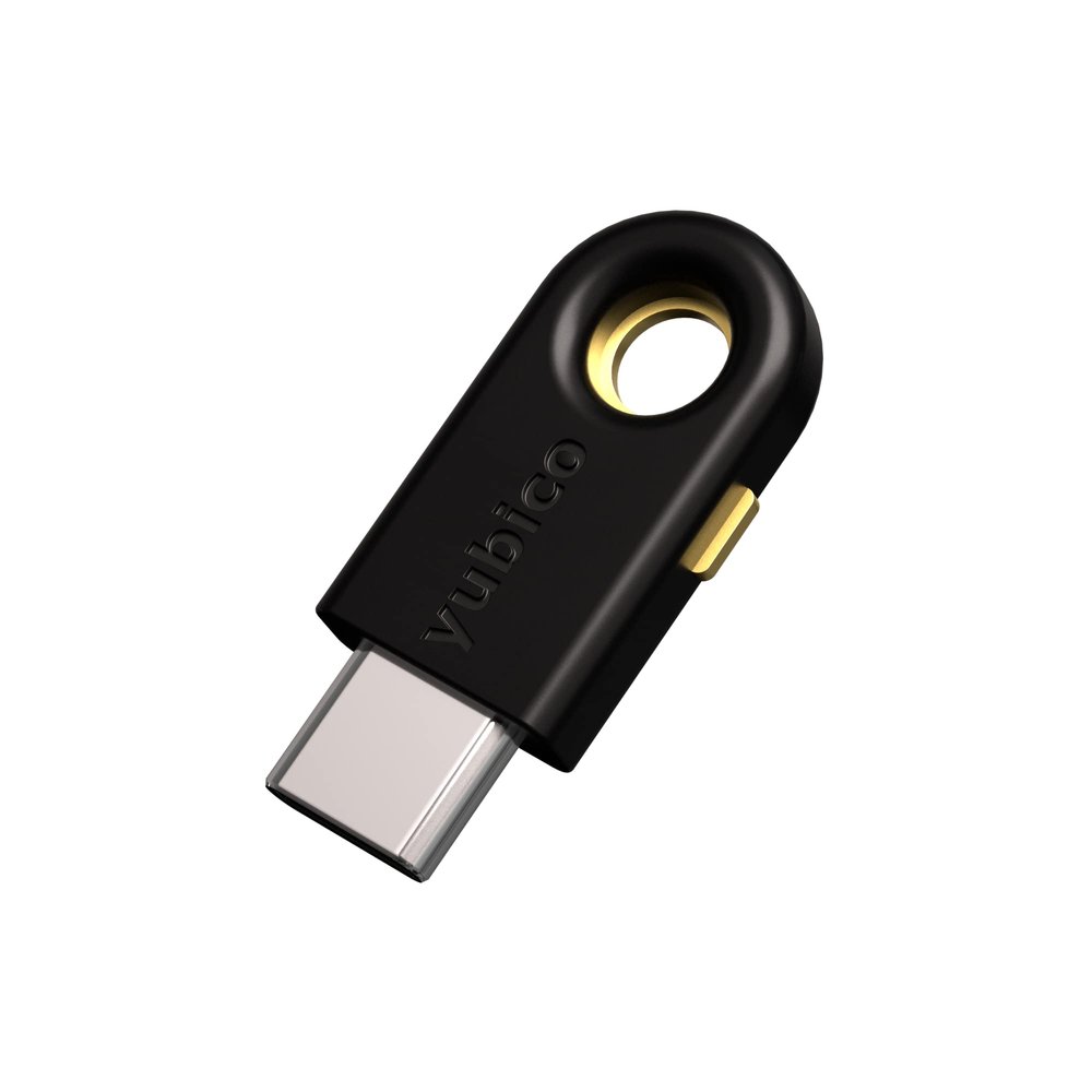Yubico - YubiKey 5C - Multi-Factor authentication (MFA) Security Key and passkey, Connect via USB-C, FIDO Certified - Protect Your Online Accounts