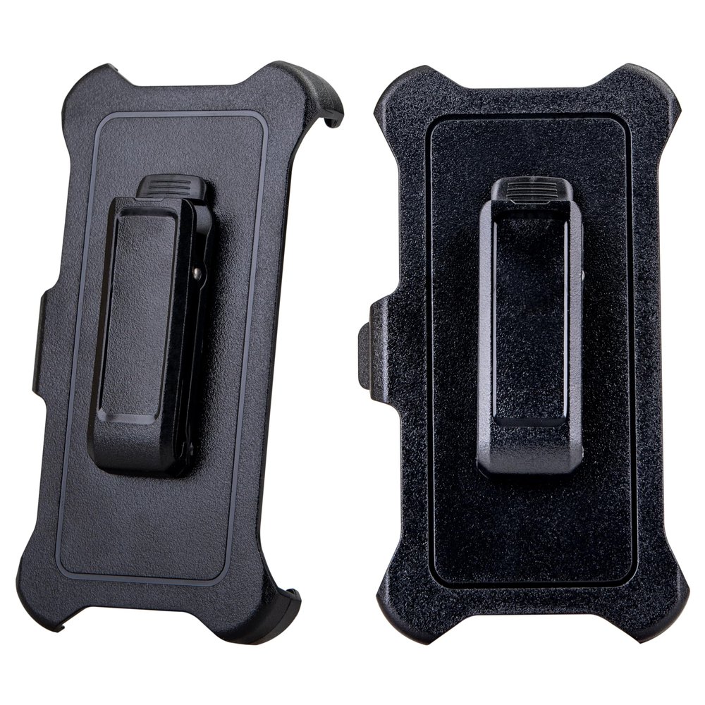 WallSkiN 2 Pack Replacement Belt Clip Holster for Apple iPhone 8, 7, 6S, 6, SE 2022-2020 (3rd & 2nd Gen | Not 1st Gen!) OtterBox Defender Series Case | Clip for Belt Holder (Case Not Included)