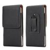 Vertical Travel PU Leather Men Carrying Belt Clip Holster Case Pouch for iPhone Xs/Samsung Galaxy Sol 3 / J3V(2018) / Amp Prime 3 / J3 / J3 Star / J3 Orbit/Google Pixel 3 / Google Pixel 2 (Black) view 2