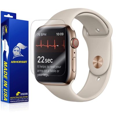 ArmorSuit Apple Watch Series 4 Screen Protector (44mm) + Full Body Clear Skin Protector for Apple Watch Series 4 (44mm) - HD Clear Anti-Bubble
