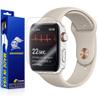 Armorsuit Apple Watch Series 4 Screen Protector (44mm) + White Carbon Fiber Skin Wrap MilitaryShield Back Protector for Apple Watch Series 4 (44mm) view 1