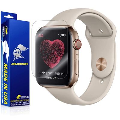 ArmorSuit Apple Watch Series 4 Screen Protector (40mm) + Full Body Clear Skin Protector for Apple Watch Series 4 (40mm) - HD Clear Anti-Bubble