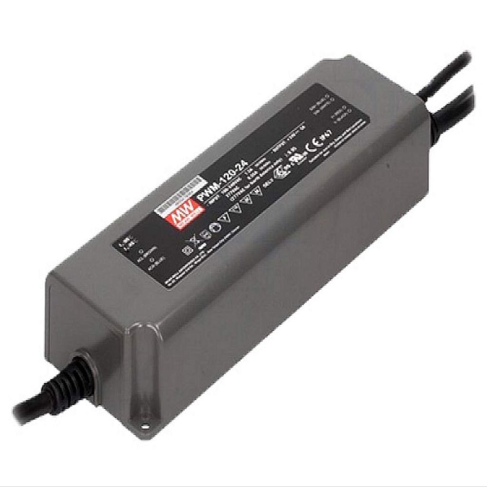 MarinersWarehouse Imtra LED Meanwell PWM-120 Dimmable Power Supply, 90/305VAC to 24VDC PWM/0-10V Input, PWM Output, 120W, use with AcXent Fixtures (IL-ACXDIM-120W)