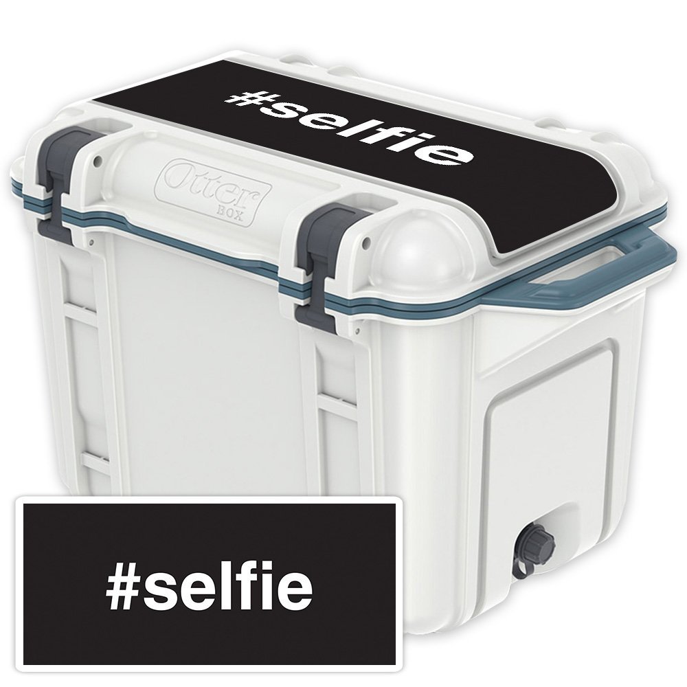 MightySkins (Cooler Not Included) Skin Compatible with OtterBox Venture 45 qt Cooler Lid - Selfie 2 | Protective, Durable, and Unique Vinyl Decal wrap Cover | Easy to Apply | Made in The USA