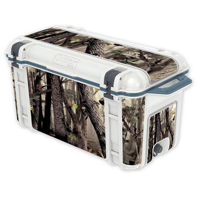 MightySkins (Cooler Not Included) Skin Compatible with OtterBox Venture 65 qt Cooler - Tree Camo | Protective, Durable, and Unique Vinyl Decal wrap Cover | Easy to Apply | Made in The USA