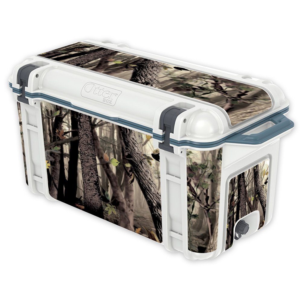 MightySkins (Cooler Not Included) Skin Compatible with OtterBox Venture 65 qt Cooler - Tree Camo | Protective, Durable, and Unique Vinyl Decal wrap Cover | Easy to Apply | Made in The USA