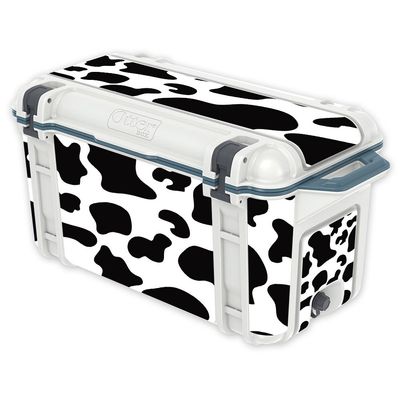 MightySkins (Cooler Not Included) Skin Compatible with OtterBox Venture 65 qt Cooler - Cow Print | Protective, Durable, and Unique Vinyl Decal wrap Cover | Easy to Apply | Made in The USA