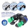 AOMEKIE 7X50 Marine Waterproof Binoculars for Adults with Illuminated Rangefinder Compass BAK4 IPX7 for Boating Military Navigation Hunting Fishing Water Sports view 2