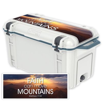 MightySkins (Cooler Not Included) Skin Compatible with OtterBox Venture 65 qt Cooler Lid - Move Mountains | Protective, Durable, and Unique Vinyl wrap Cover | Easy to Apply | Made in The USA