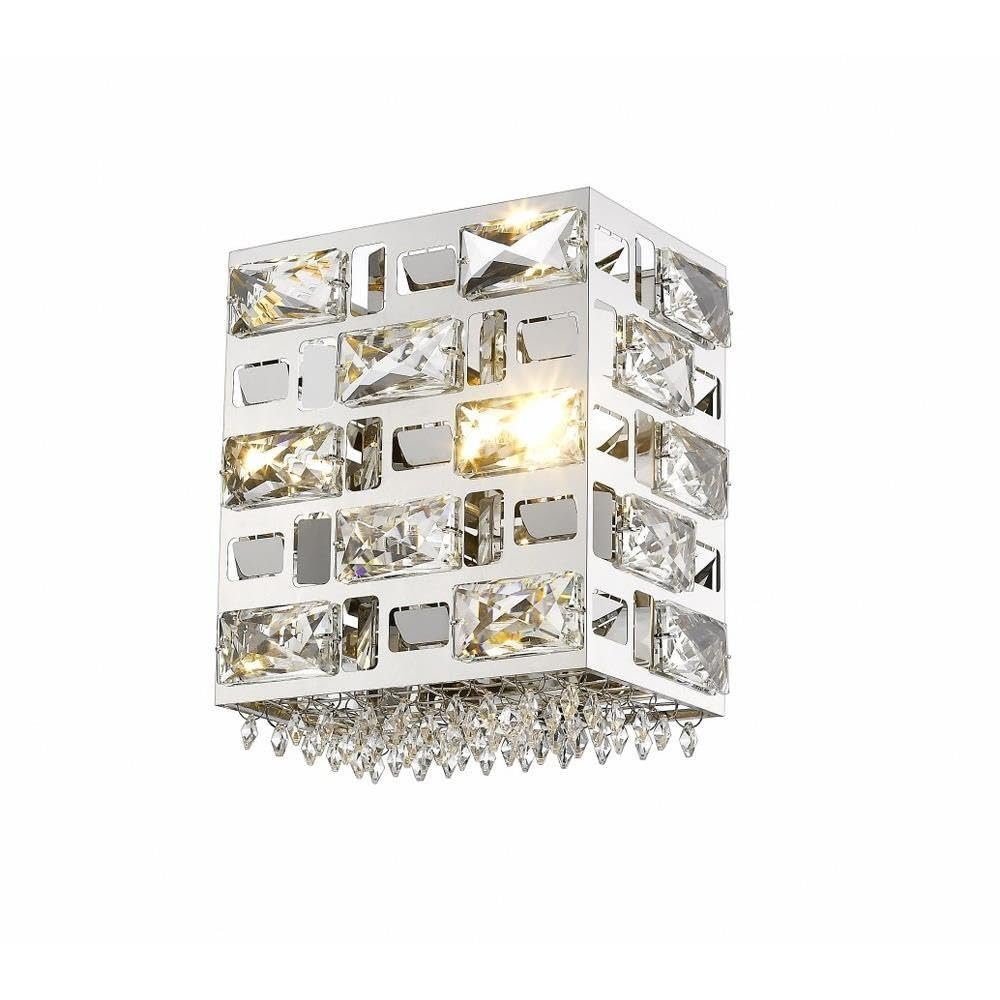 Z-Lite 912-1S-CH 1 Light Wall Sconce, Chrome