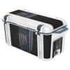 MightySkins (Cooler Not Included) Skin Compatible with OtterBox Venture 65 qt Cooler - Thin Blue Line K9 | Protective, Durable, and Unique Vinyl wrap Cover | Easy to Apply | Made in The USA view 1