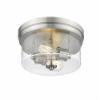 Z-Lite 464F13-BN 2 Light Flush Mount, Brushed Nickel view 4