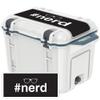 MightySkins (Cooler Not Included) Skin Compatible with OtterBox Venture 45 qt Cooler Lid - Nerd | Protective, Durable, and Unique Vinyl Decal wrap Cover | Easy to Apply | Made in The USA view 1