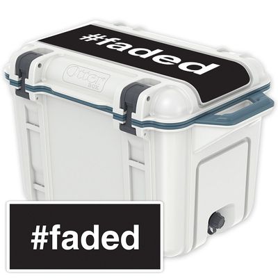 MightySkins (Cooler Not Included) Skin Compatible with OtterBox Venture 45 qt Cooler Lid - Faded | Protective, Durable, and Unique Vinyl Decal wrap Cover | Easy to Apply | Made in The USA