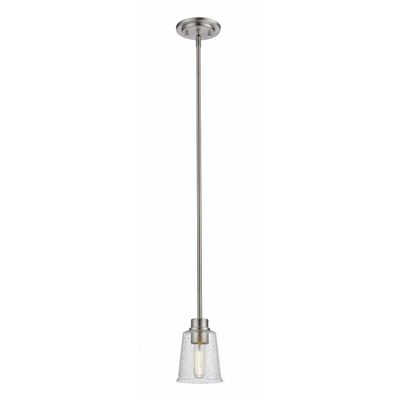 Z-Lite 1 Light Mini Pendant 464MP-BN