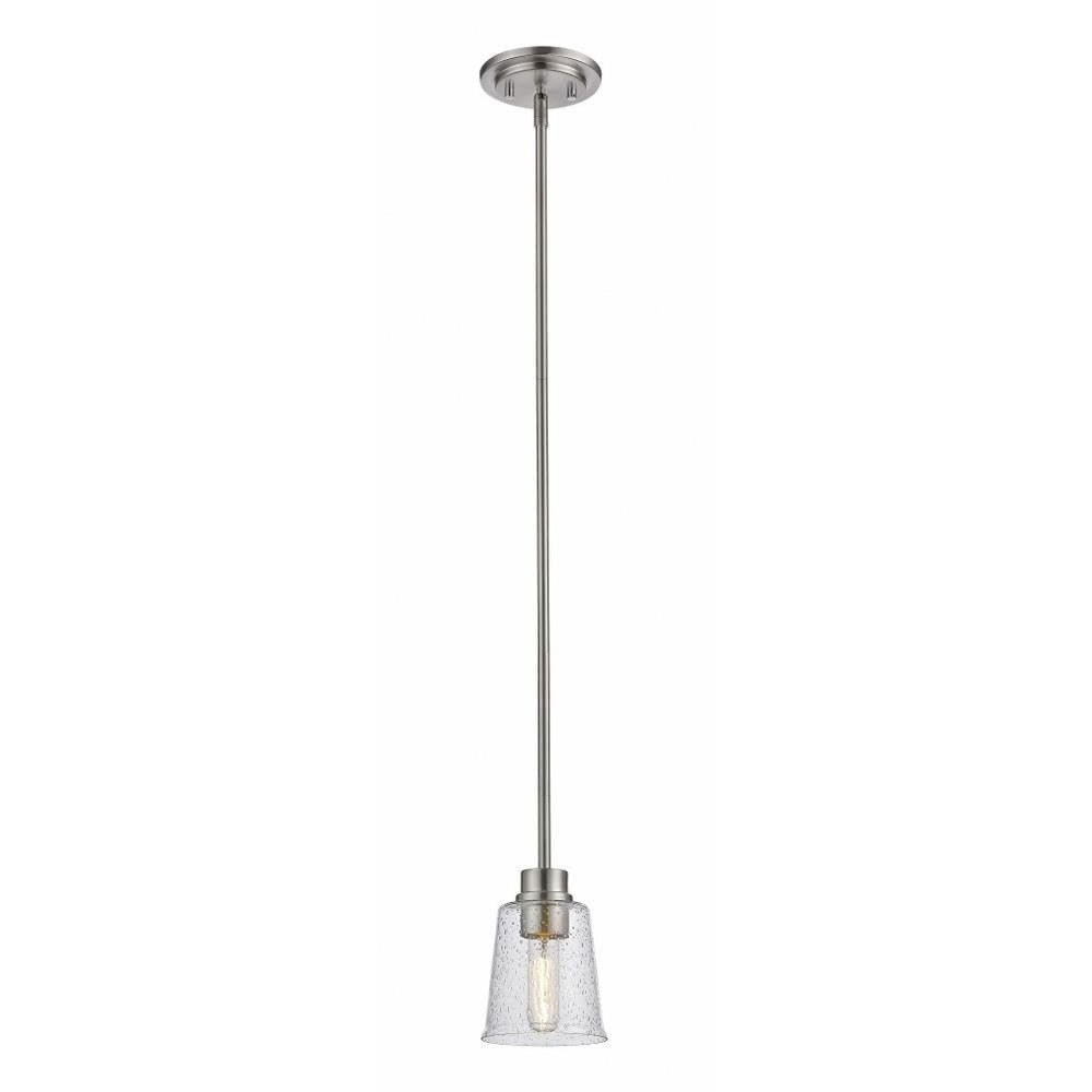 Z-Lite 1 Light Mini Pendant 464MP-BN