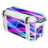 MightySkins (Cooler Not Included) Skin Compatible with OtterBox Venture 65 qt Cooler - Light Waves | Protective, Durable, and Unique Vinyl Decal wrap Cover | Easy to Apply | Made in The USA view 1