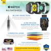 ArmorSuit 6 Pack for Apple Watch Series 4/5 (44mm) Screen Protector MilitaryShield HD Clear TPU Film - Made in USA view 2