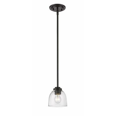 Z-Lite 1 Light Mini Pendant 460MP-BRZ