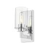 Z-Lite 1 Light Wall Sconce 462-1S-CH, Silver view 1